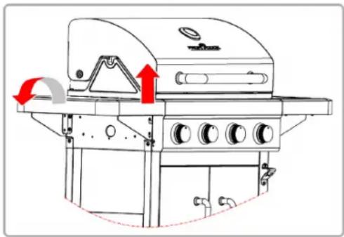 PROFICOOK PC-GG 1257 - Gasgrill aufbewahren - 1