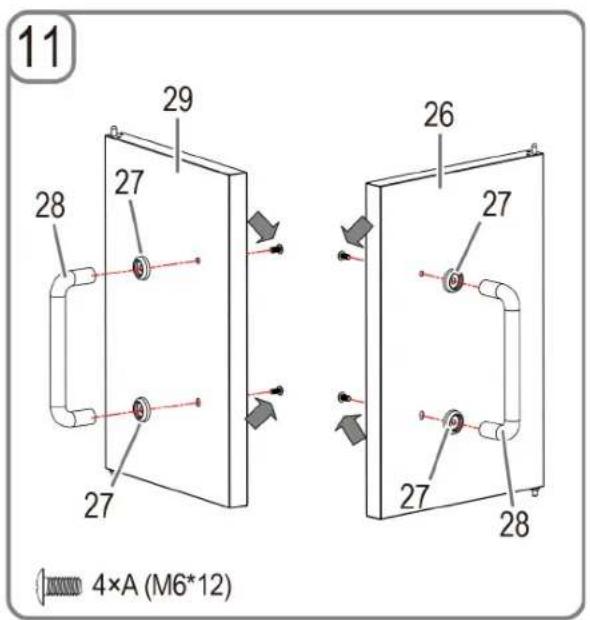 11 29 27 28 27 26 27 27 28 4xA (M6*12)