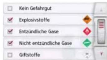 Kein Gefahrgut Explosivstoffe Entzündliche Gase Nicht entzündliche Gase Giftstoffe