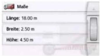 Maße Länge: 18.00 m Breite: 2.50 m Höhe: 4.50 m