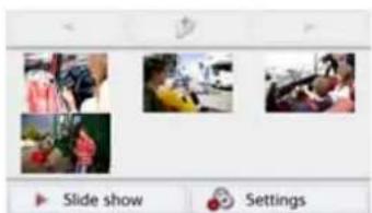 Slide show Settings