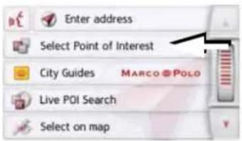Enter address Select Point of Interest City Guides MARCO POLO Live POI Search Select on map