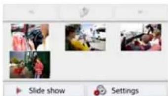 Slide show Settings