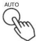 HITACHI CPS210 - Druk op de AUTO-knop. - 1