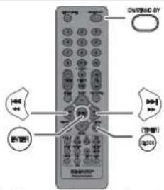 SHARP GX-M10HOR - Nastavenie hodín (len dial'kové ovládanie) - 1