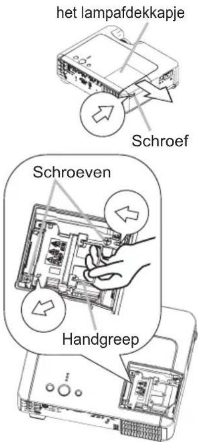het lampafdekkapje Schroef Schroeven Handgreep