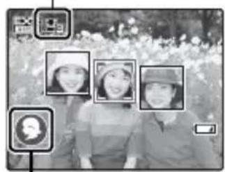 Black-and-white photo collage showing three individuals with facial images and a small icon, likely for identification or social media purposes.