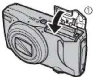 FUJIFILM FinePix F770EXR - バッテリーカバーを閉めます。 - 1
