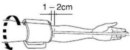1 - 2cm