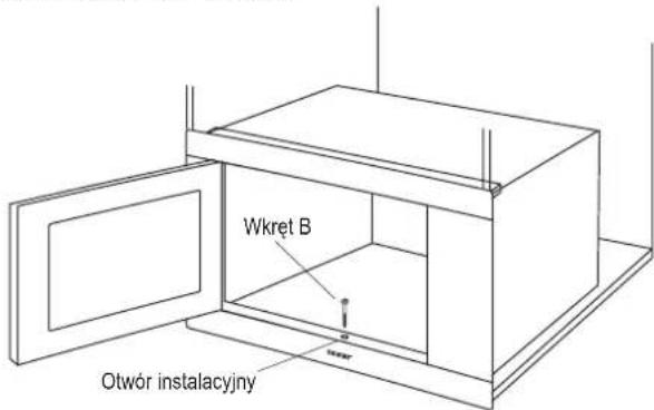 Wkręt B Otwór instalacyjny