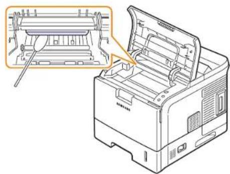 SAMSUNG ML-4551NR - Ruční čištění vnitřku tiskárny - 3