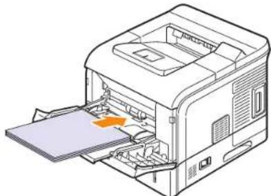 SAMSUNG ML-4551NR - Používání víceúčelového zásobníku - 3
