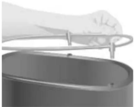 KITCHENAID Artisan Espressomachine - Attach the Cup Rail - 1
