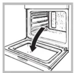 HOTPOINT FHS 21 IX/HA - De ovendeur reinigen - 1