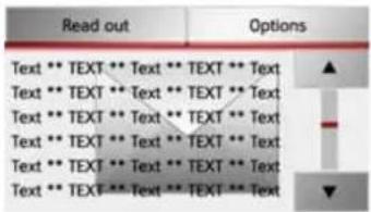 Read out Options Text ** TEXT ** Text ** TEXT ** Text Text ** TEXT ** Text ** TEXT ** Text Text ** TEXT ** Text ** TEXT ** Text Text ** TEXT ** Text ** TEXT ** Text Text ** TEXT ** Text ** TEXT ** Text ▲ ▼