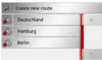 Create new route Deutschland Hamburg Berlin