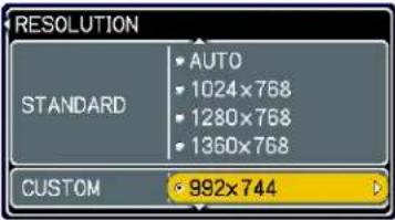3M X66 - INPUT Menu (continued) - 5