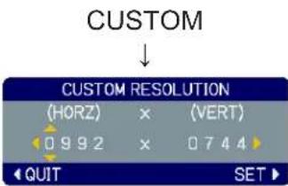 3M X66 - INPUT Menu (continued) - 3