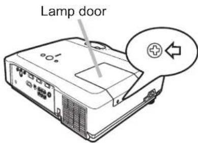 3M X66 - Replacing the lamp - 1
