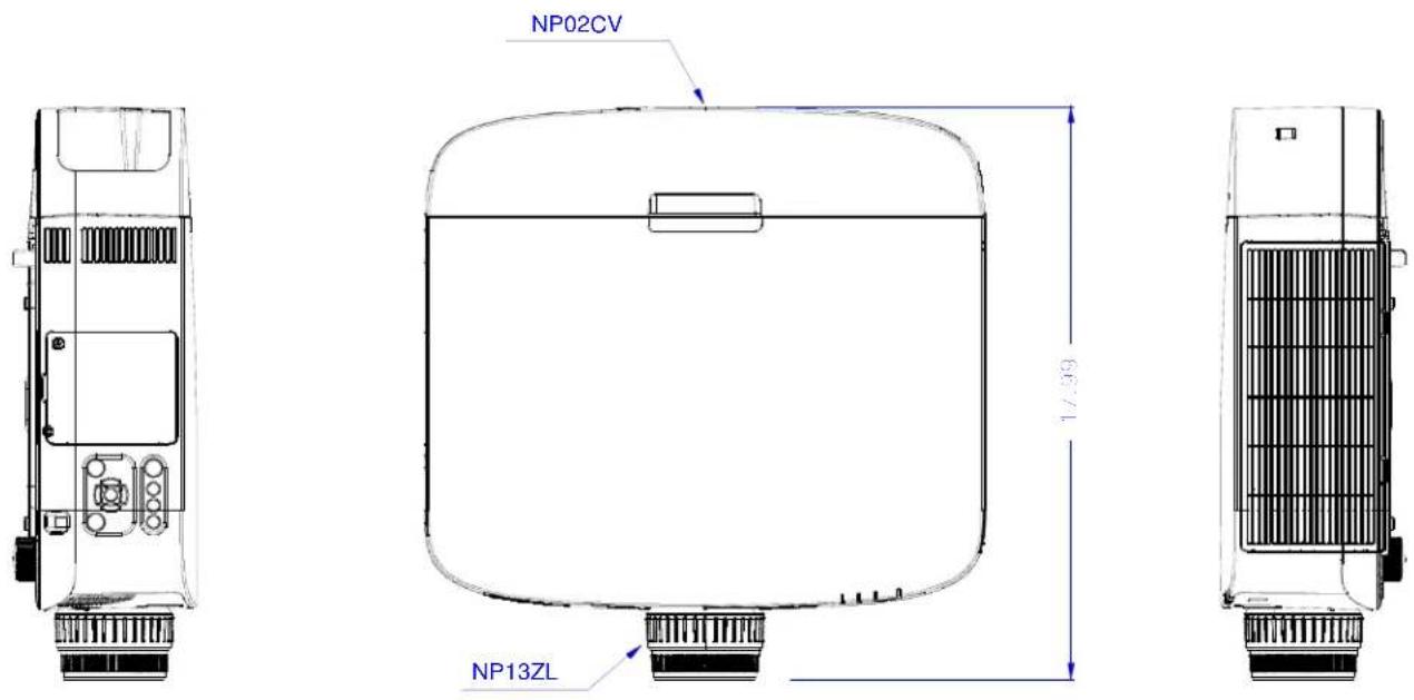 NEC PA600X - PA500U/PA500X/PA550W/PA600X Installation Guide - 2