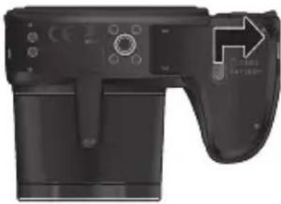 BENQ GH600 - Installing an SD card - 1