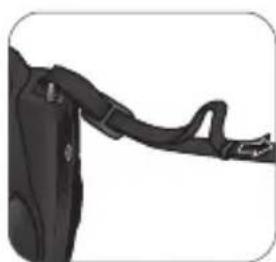 BENQ GH600 - Attaching the strap - 3