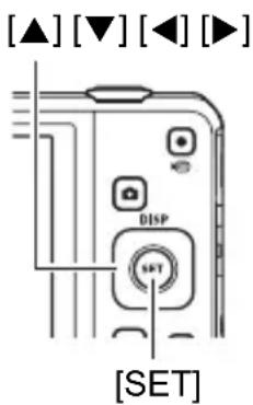 CASIO Exilim EX-Z27 - ■ Příklad ovládání nabídky REC - 1