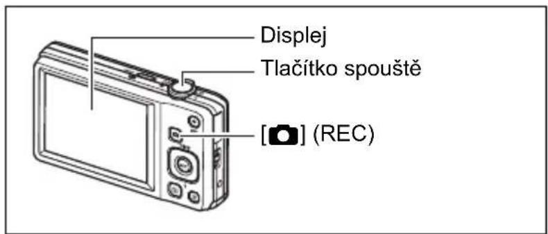 CASIO Exilim EX-Z27 - Stiskem [☐] (REC) zapněte fotoaparát. - 2