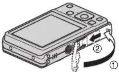 CASIO Exilim EX-Z27 - Uzavřete víčko. - 1