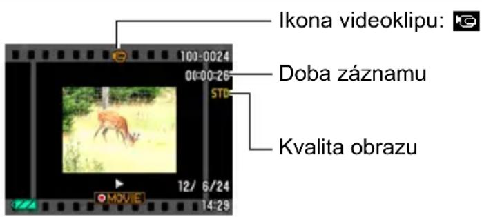 CASIO Exilim EX-Z27 - Sledování videoklipů - 1