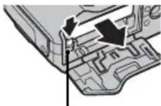 FUJIFILM FinePix F775EXR - Removing the Battery and Memory Card - 1