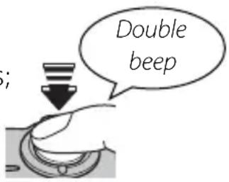 Double beep