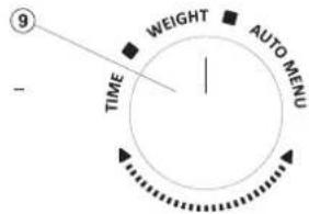 WEIGHT AUTO MENU TIME