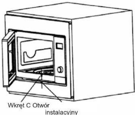 Wkręt C Otwór instalacyjny