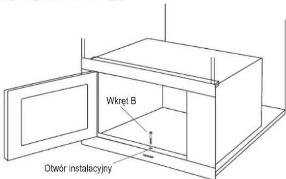Wkręt B Otwór instalacyjny