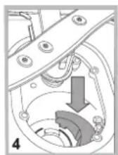 Technical diagram of a multi-chamber refrigerator with numbered components for identification