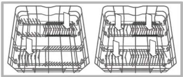 HOTPOINT LTF 11S111 O - Geschirrspüler-Unterkorb - 2