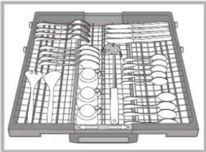 HOTPOINT LTF 11S111 O - Dritter Korb - 2