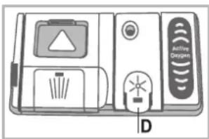 HOTPOINT LTF 11S111 O - Dávkovanie leštidla - 1