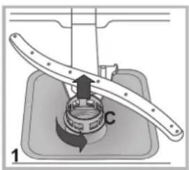HOTPOINT LTF 11S111 O - Čištění filtrů - 1