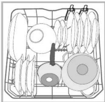 HOTPOINT LTF 11S111 O - Lower rack - 2