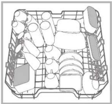 HOTPOINT LTF 11S111 O - Kosz dolny - 3