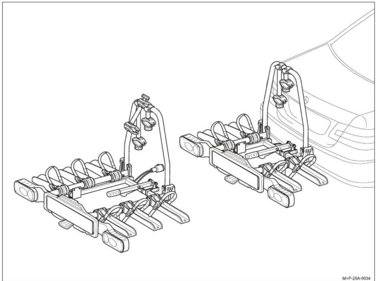 Uebler X21 nano - Fahrradträger für Anhängevorrichtung - 3
