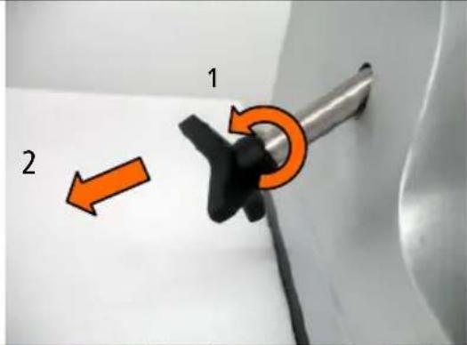GRAEF SA 3370 - Swing down carriage: - 2