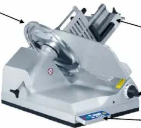 GRAEF SA 3370 - Designation of the Machine Parts - 2