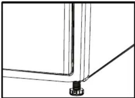 BLOMBERG TKF 8461 AGC - Jalkojen säätäminen - 1