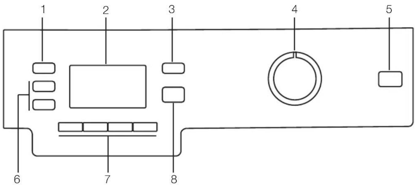 BLOMBERG WNF 6421 WE20 - Valdymo skydelis - 1