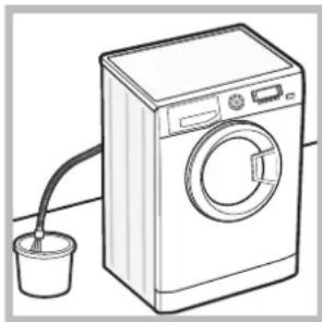 HOTPOINT Maxi WMD 843BS - Apertura manuale della porta oblò - 1