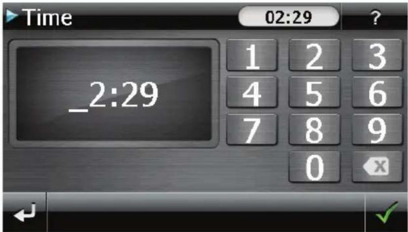 Time 02:29 _2:29 1 2 3 4 5 6 7 8 9 0