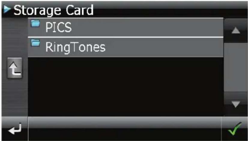 Storage Card PICS RingTones